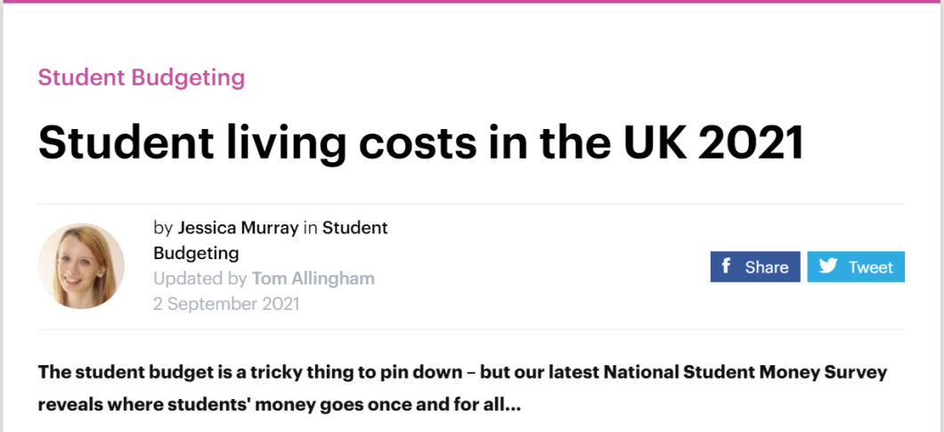 英国留学最新消费明细！留学生的钱都花在哪了？