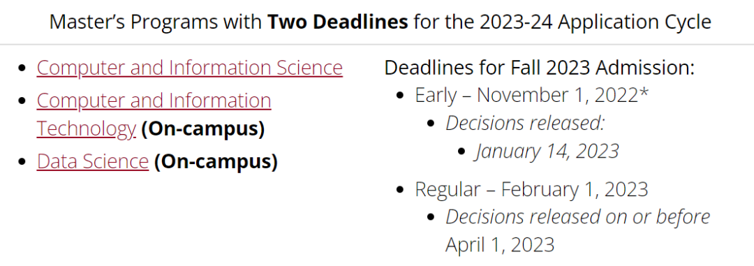 美国顶尖大学官宣：2023/24Fall申请开放时间以及申请截止时间！