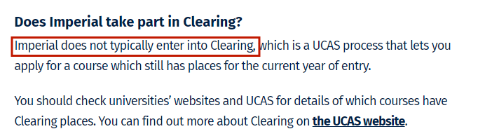 clearing即将开始 英国g5大学中谁会开放补录名额?