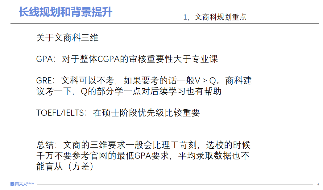 文商科VS理工科，申请侧重有何不同？卷三维or卷专业？申请规划指南一文收！