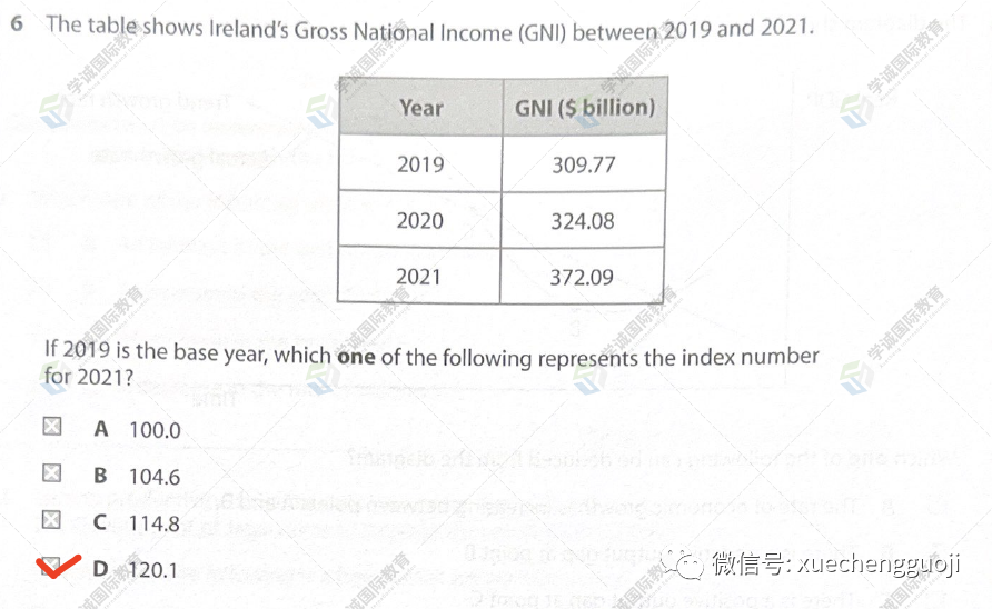 对答案｜2023年10月爱德思经济U2