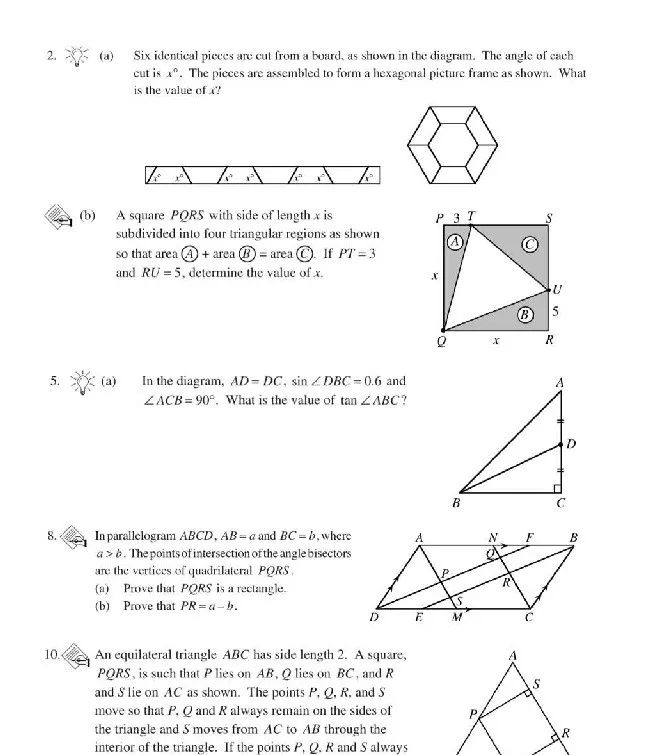 加拿大北美名校敲门砖：Euclid欧几里得数学竞赛培训辅导*