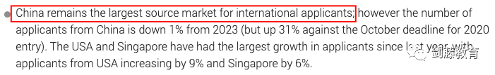 今日更新！UCAS公布2024 cycle第一轮申请数据！全球申请人数7.27万，国际申请者2.08万人