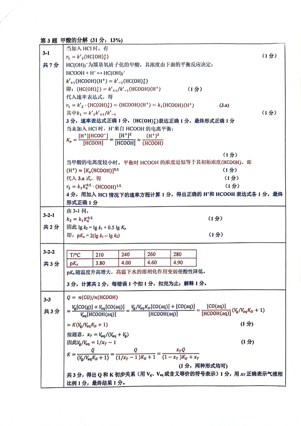 第37届中国化学奥林匹克决赛第二场考试题目公布！明日可查本场成绩