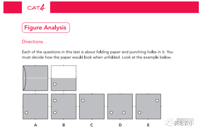 英国入学考试CAT 4解析，打开认知能力之窗！