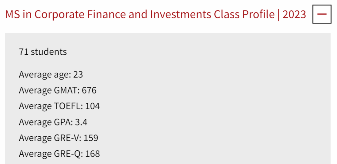 2023/24 | WUSTL Olin金融硕士不接受Online course证明，平均GRE 158+169!