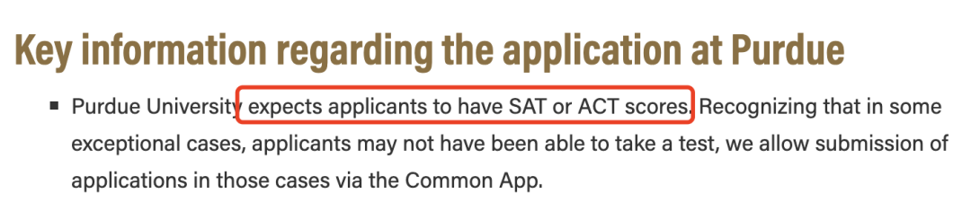 申请这几所美国名校必须交SAT或ACT