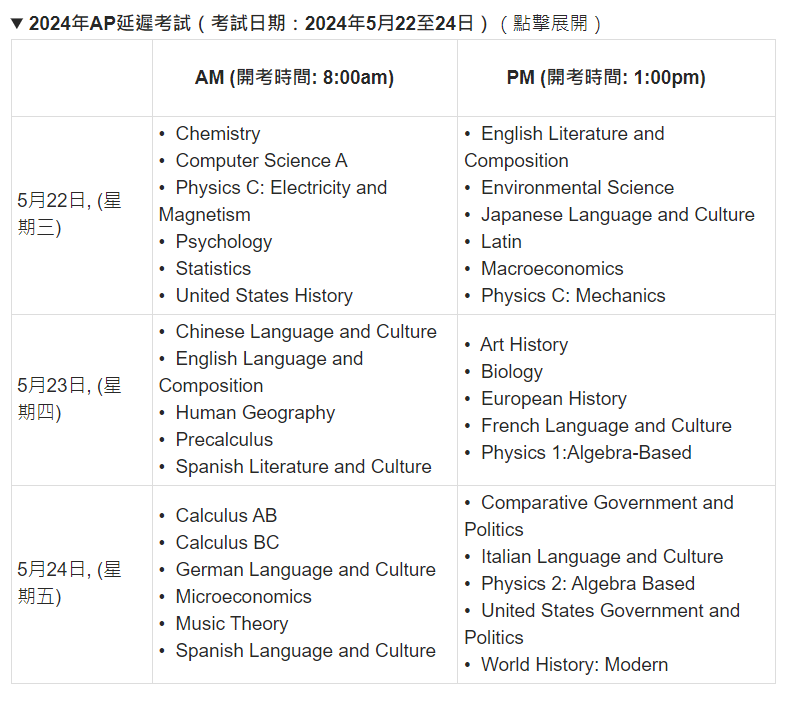 AP中国香港考试局第二轮报名即将开始，最后报名机会别过错！