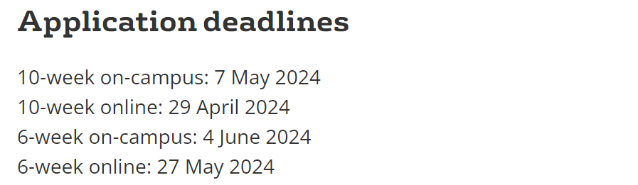 英国名校2024语言班信息汇总，牛剑+王爱曼华都在这里~