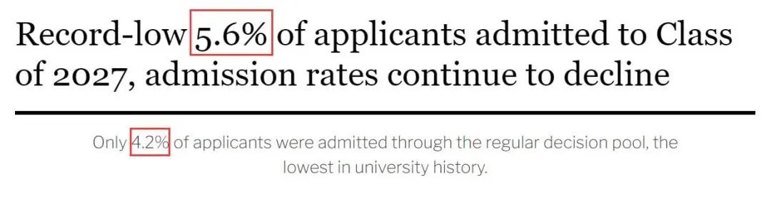 范德堡大学公布2024早申录取率，并宣布继续减少RD录取名额...