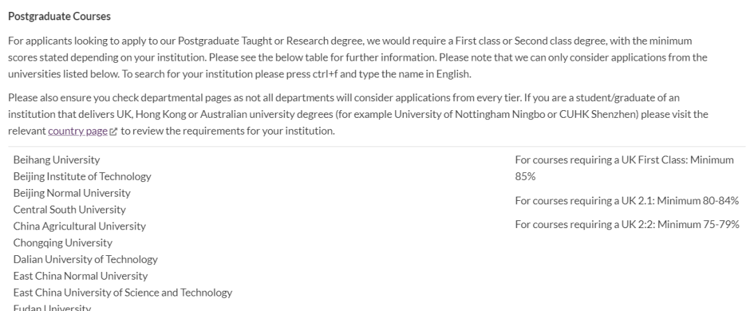 24Fall英国有哪些大学不卡List？任何背景皆可冲！