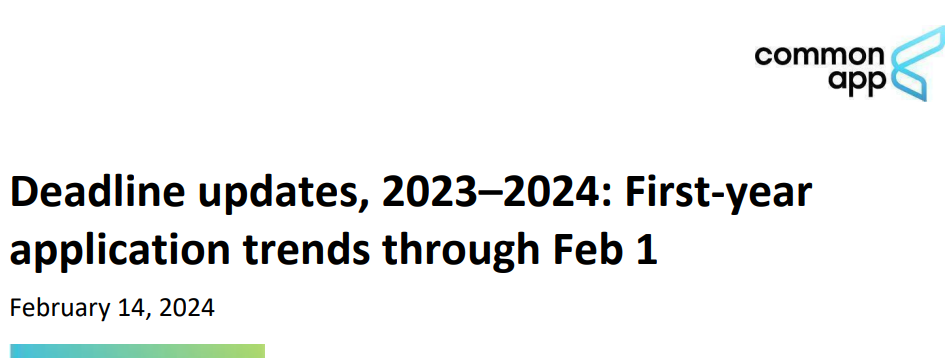 新！CA再次更新2023-24美本申请数据，中国申请人数连续五年下降！