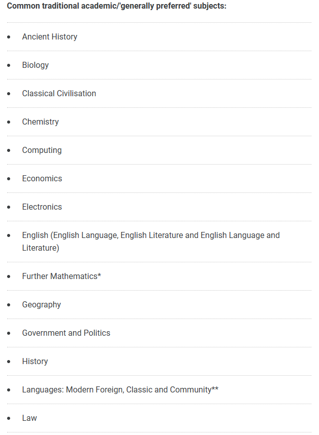 A-Level最佳选课组合攻略！附英国牛剑G5院校A-Level选课要求