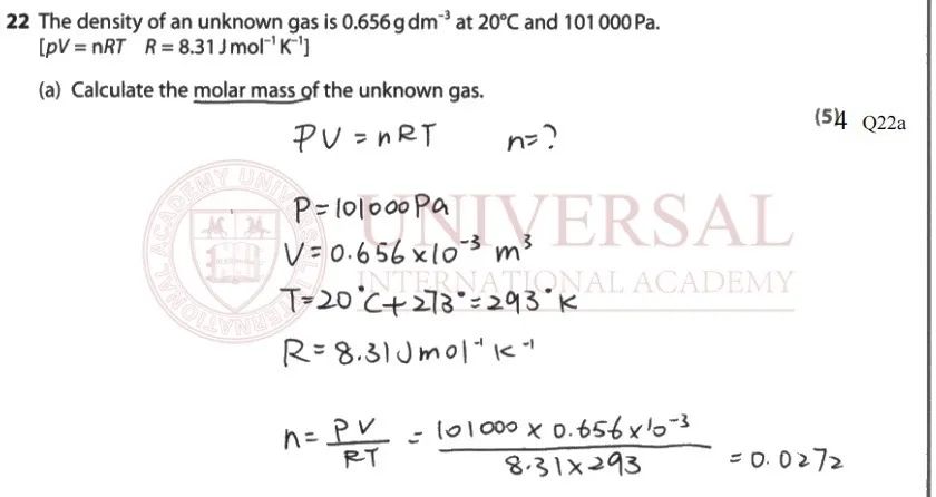 G5教研｜化学 U1历年核心考点罗列