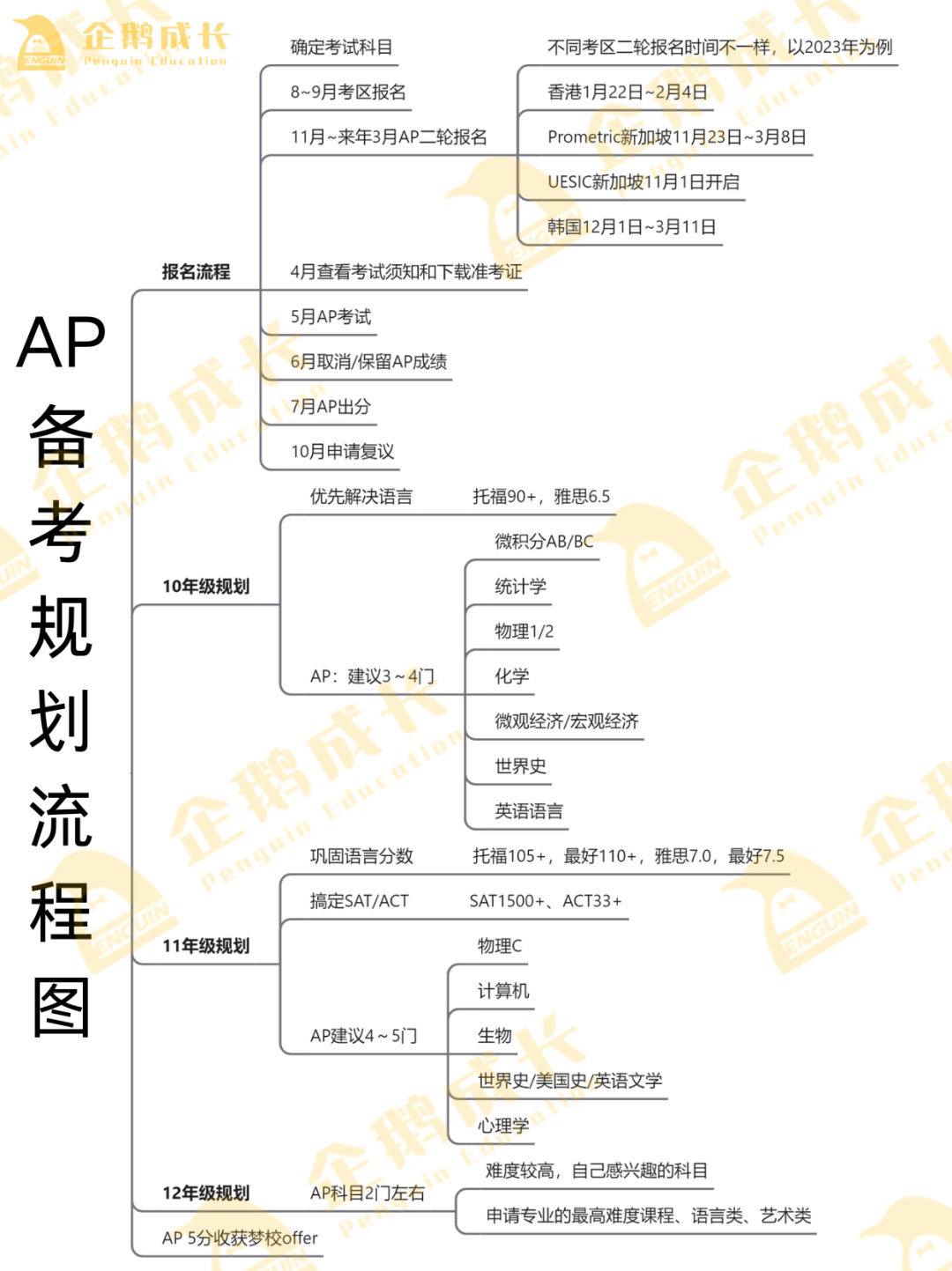 划重点！国际学校10-12年级AP规划攻略&AP选课组合推荐