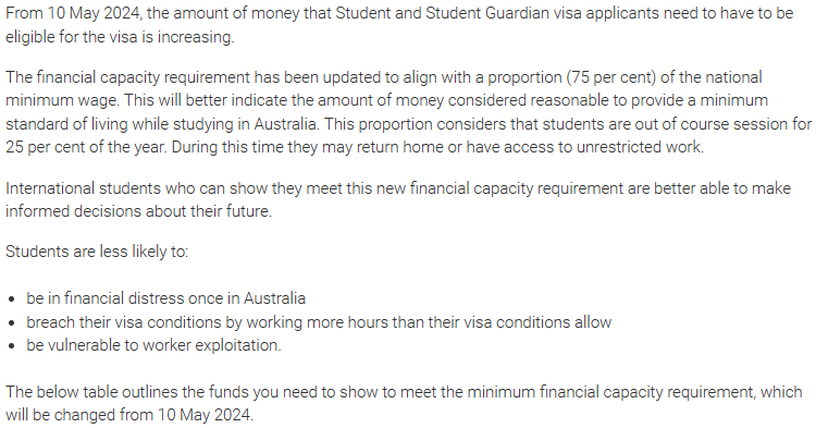 澳洲留学 | 澳洲学生签证资金要求再次上涨！5月10日起开始实施！