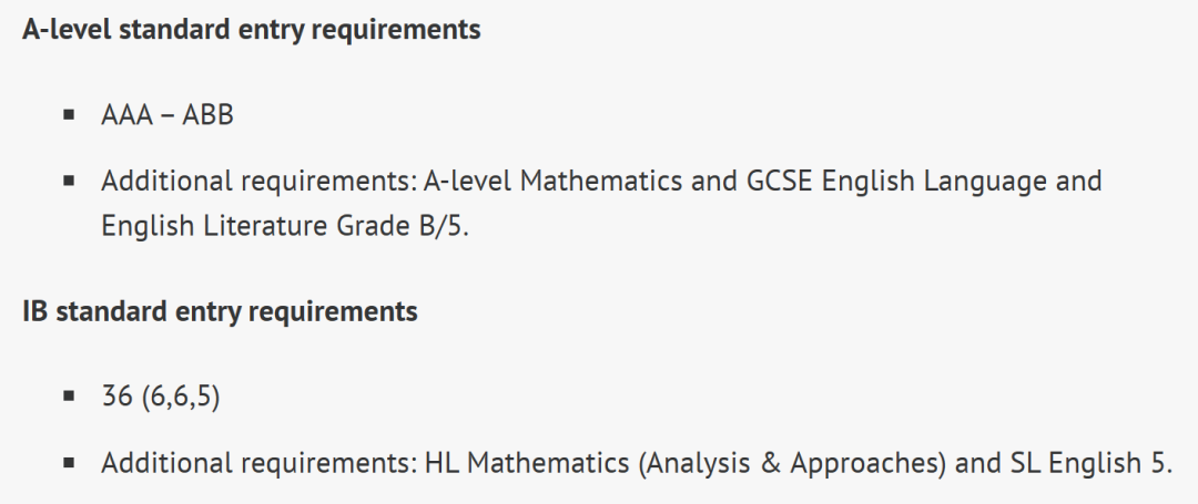 2025年【会计与金融】专业英国TOP10大学申请要求：A-Level/IB/语言！