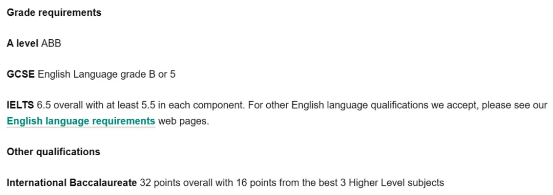 2025年【商务与管理】专业英国TOP10大学申请要求：A-Level/IB/语言！