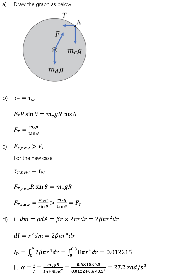 AP 2024北美物理C力学 FRQ解析