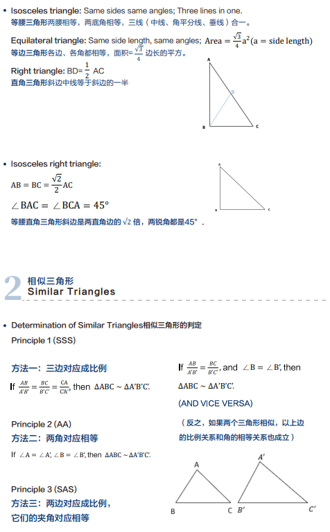 *AMC8几何部分考察哪些知识点？有哪些必备公式？AMC8最新培训课程安排介绍