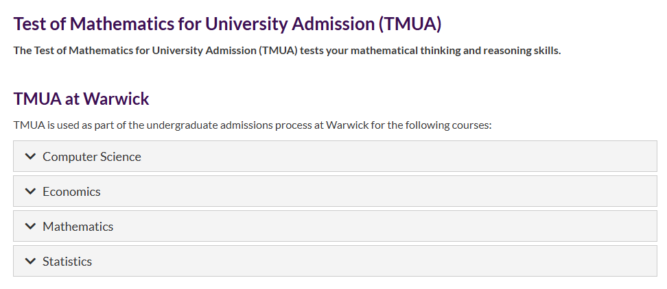 25fall注意！华威大学16个专业新增TMUA考试！如何备考？【英国申请新动向】