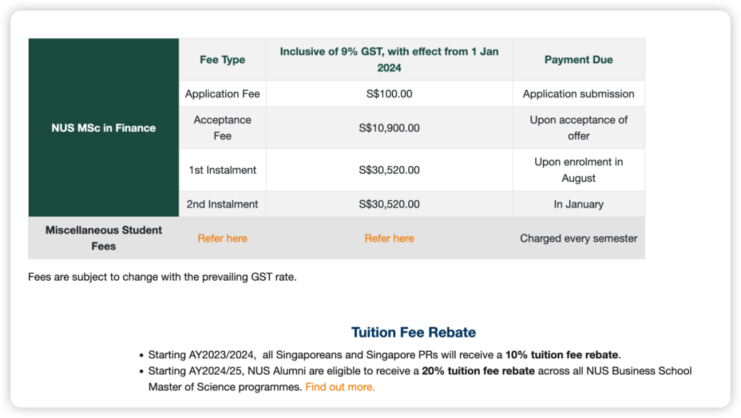 普通家庭新加坡留学真实费用盘点！不同专业应准备多少预算？