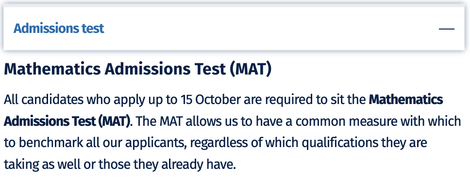 信息量巨大！牛津帝国理工笔试细节相继更新，涉及MAT，PAT，TSA，ESAT等多个入学笔试！