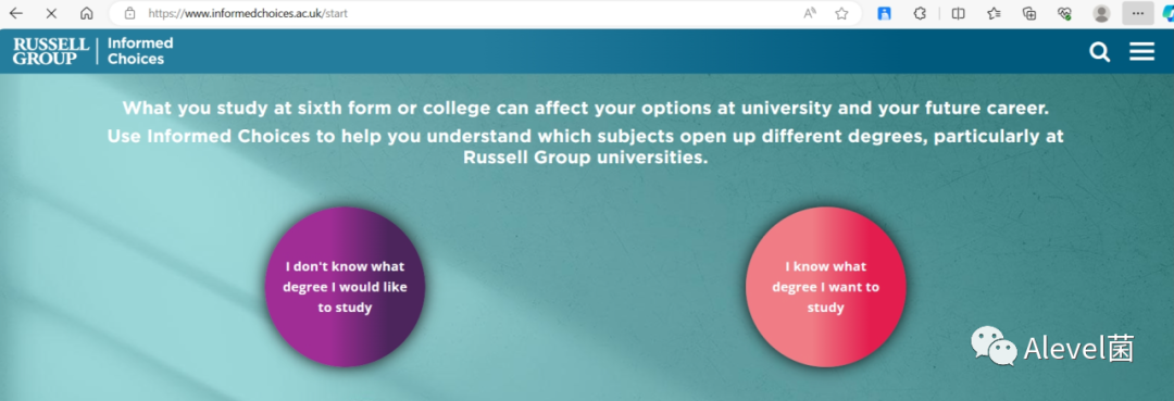 ALevel选课难？罗素大学集团给出选课指导(informed choices)