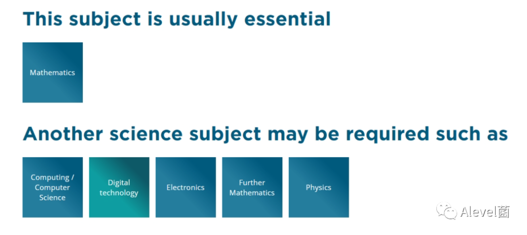 ALevel选课难？罗素大学集团给出选课指导(informed choices)