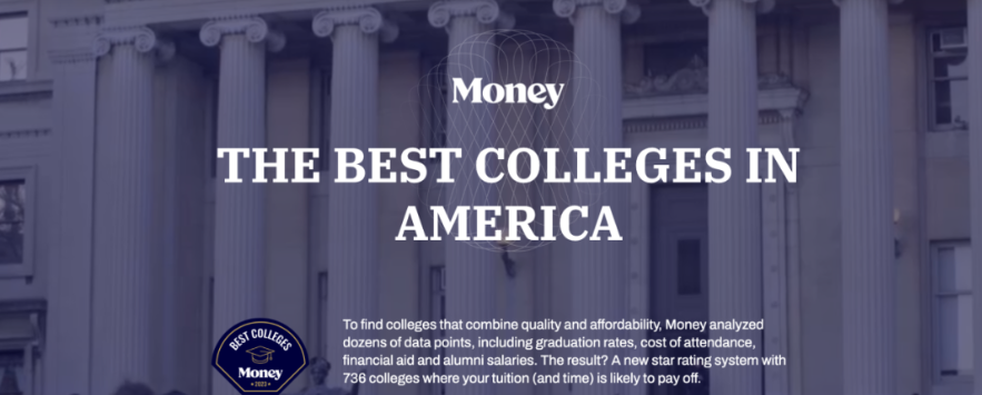 追求投资回报比的认准它！Money发布全美最具“性价比”大学排名