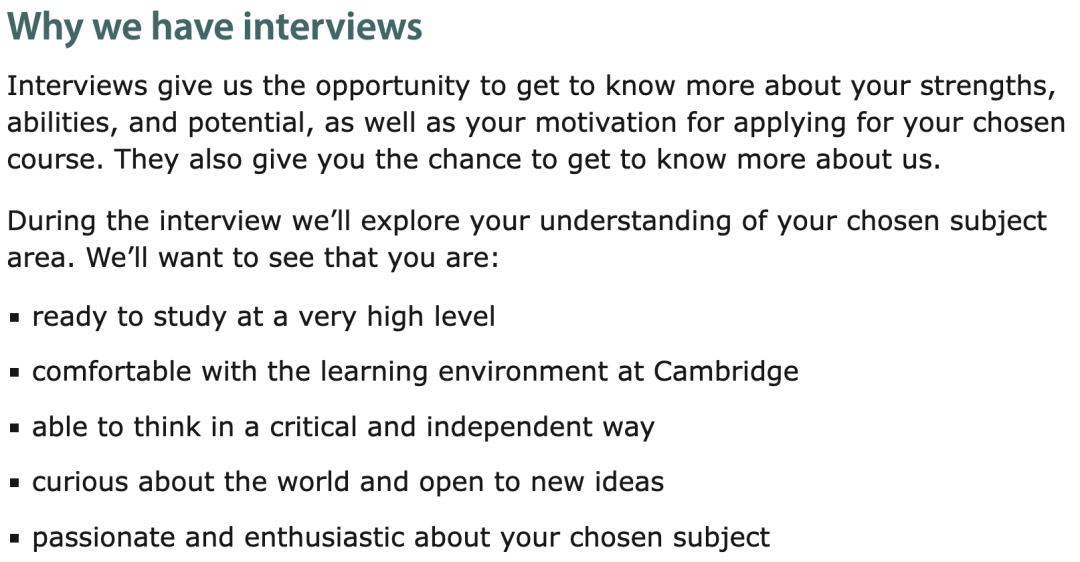 剑桥大学官宣！2024年最新面试安排出炉，这两所学院需要线下面试！