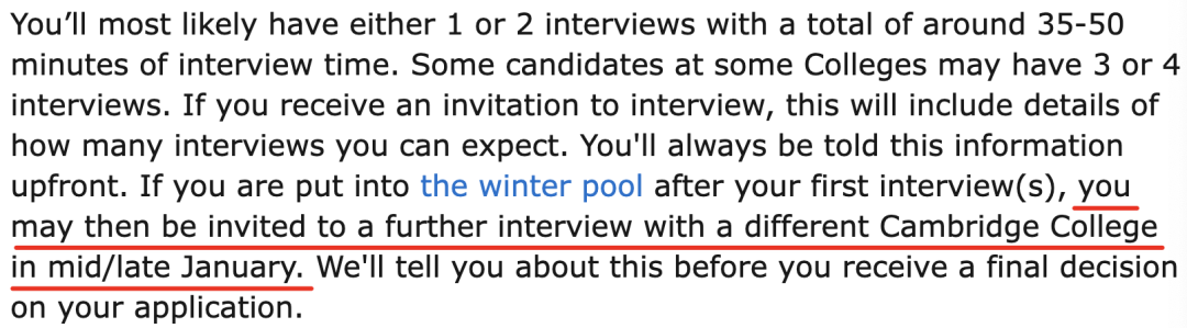 剑桥大学官宣！2024年最新面试安排出炉，这两所学院需要线下面试！