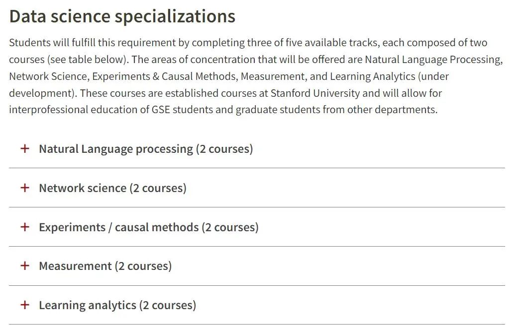 项目解读｜斯坦福大学教育数据科学硕士全解析！