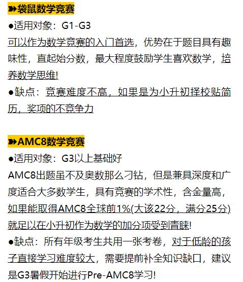 袋鼠和AMC8数学竞赛有何区别？怎么选？一文搞懂！