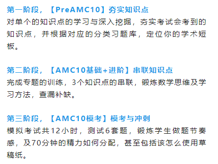 AMC10考试重难点是什么？AMC10培训课程招生中~