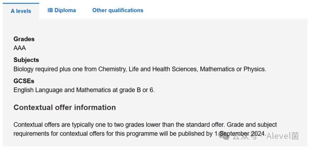 UCL QS专业排名头部学科领域2025入学ALevel/IB要求