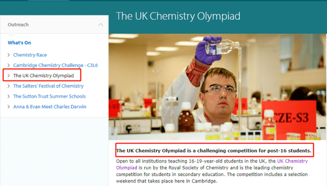 干货|UKChO竞赛含金量/难度/适合学生一文详解！附UKChO培训全程班