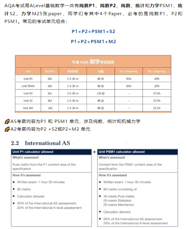 3大考试局Alevel数学有哪些区别？Alevel数学A*攻略