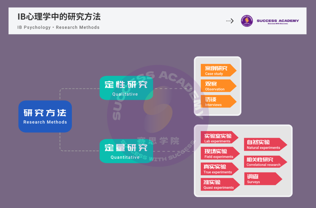 深度解析IB心理学各类研究方法及优缺点，三张paper都不用愁！