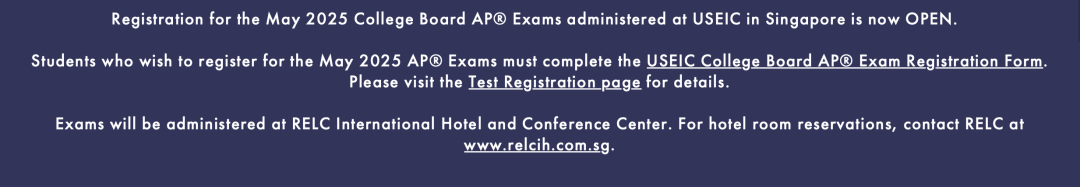 【国际课程】2025 AP考试香港考场今日开启报名！新加坡、韩国考场已开始报名！（附报名指南+机考改革注意事项）
