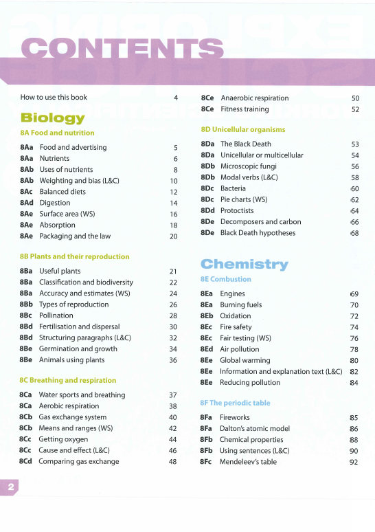 美国中学科学课Exploring Science——一本综合生物，化学，物理的宝藏书