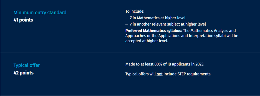 什么？2025 Fall入学申请，英国G5部分学校改变了IB数学科目要求？