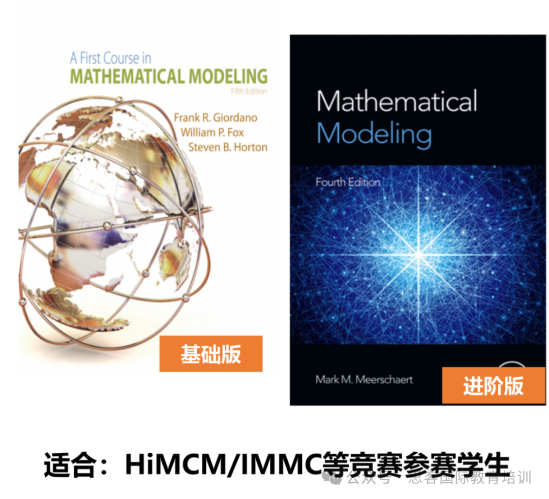 HiMCM竞赛和AMC数学竞赛怎么选？备考教材免费领取！