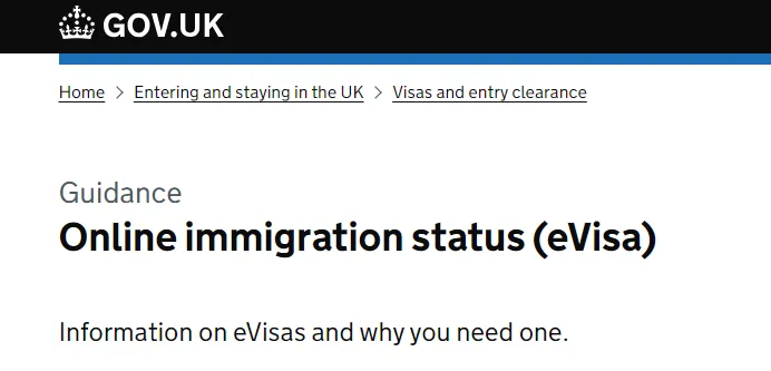 英国最新BRP电子签（e-Visa）正式上线，留学生需要注意这些细节！