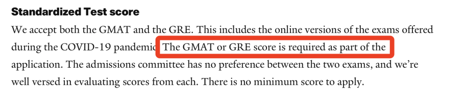 申商科用GRE还是GMAT?