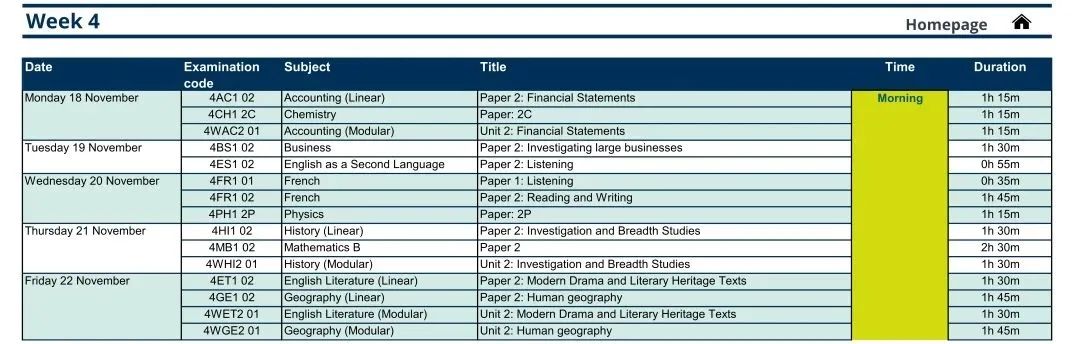 2024年IGCSE/ALevel秋季大考时间安排 | CAIE&爱德思/AQA考试局！